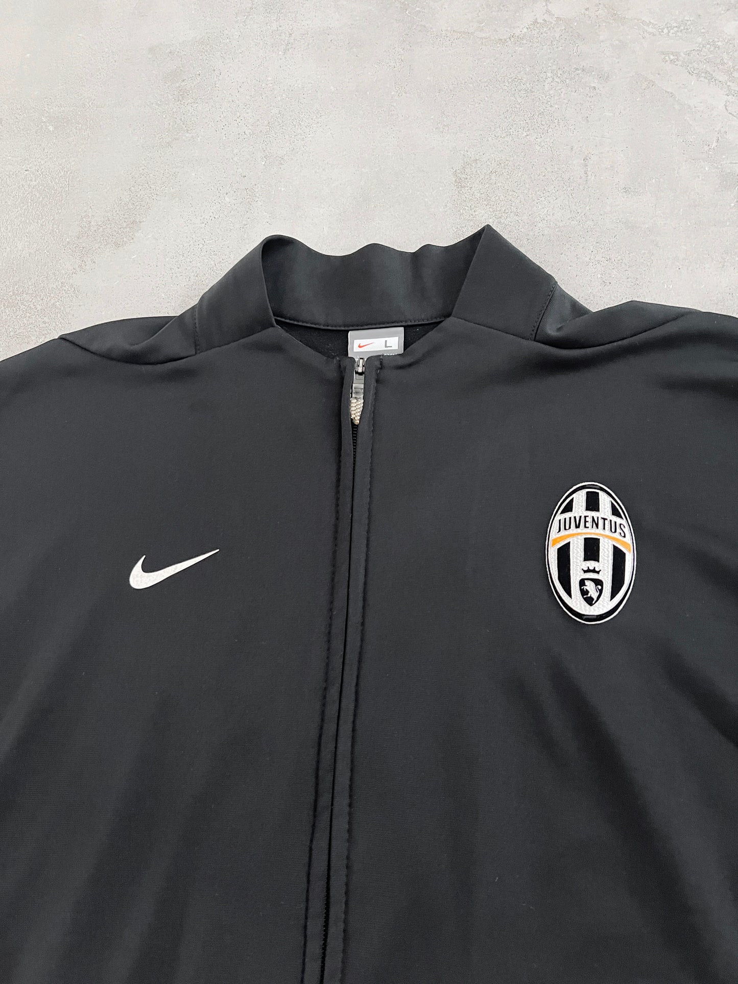 BLACK FC JUVENTUS NIKE JACKET - 2000S - L
