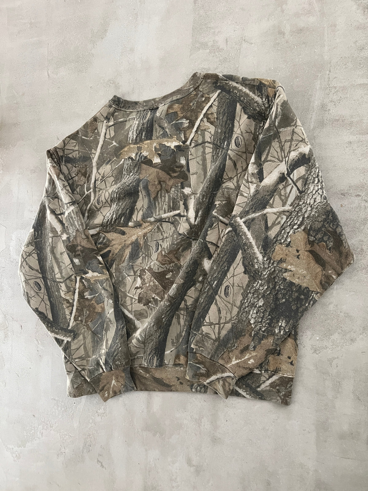CAMO REALTREE SWEATER - 2000S - M/L