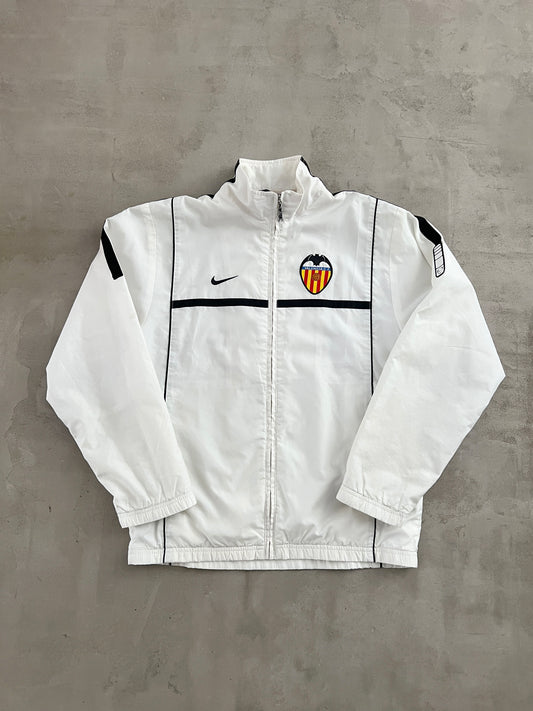 WHITE VALENCIA NIKE TRACK JACKET - 2000S - S/M