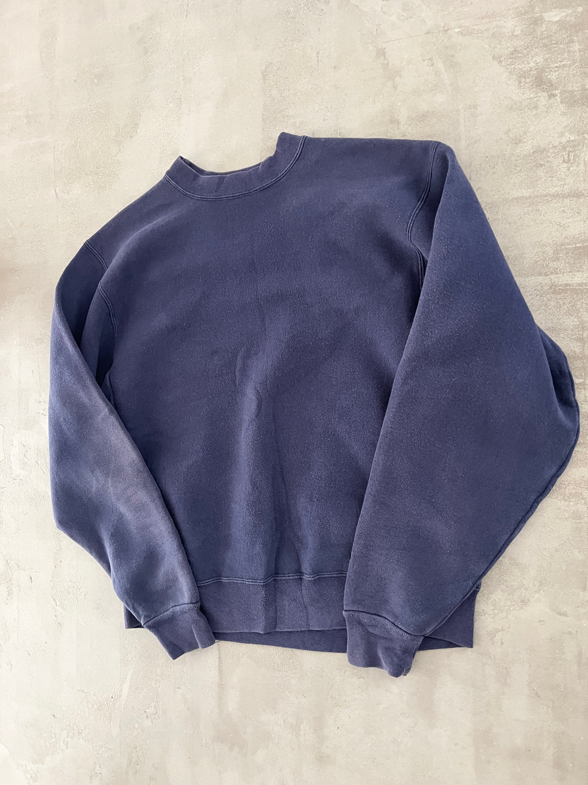 FADED NAVY/PURPLE CARHARTT SWEATER - 1990S - L/M