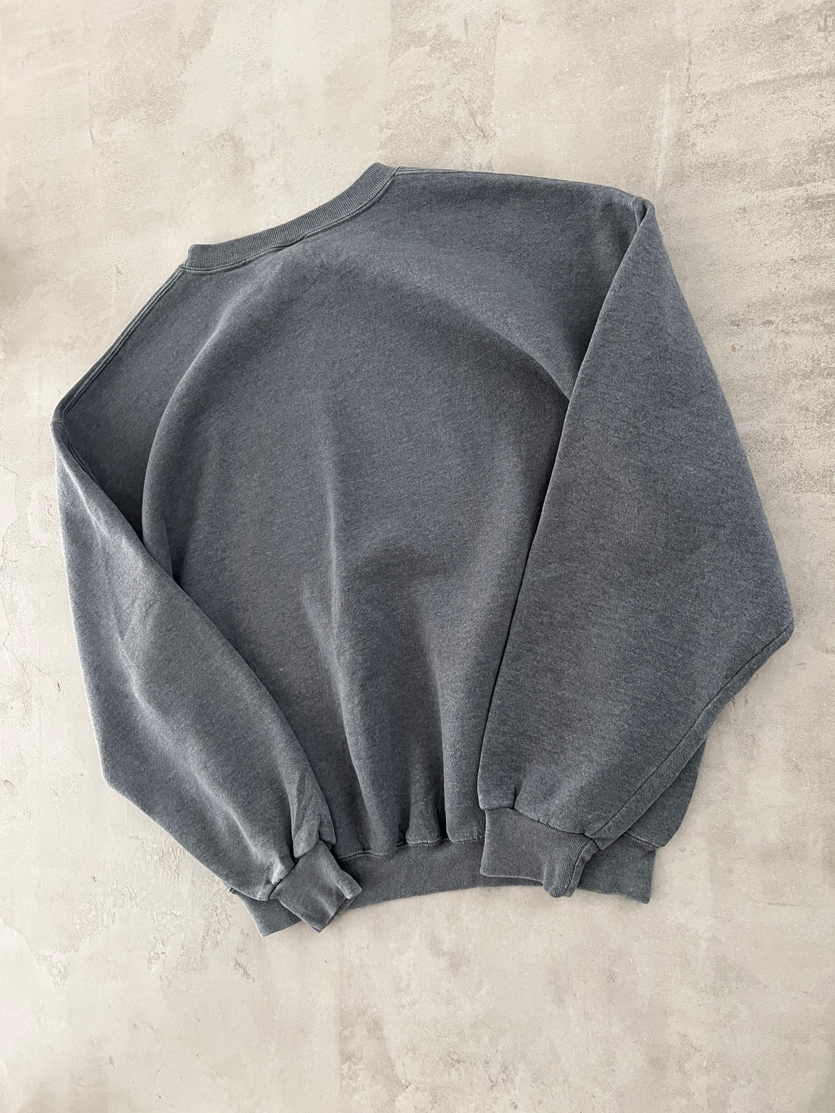 GREY RUSSELL SWEATER - 1990S - XL