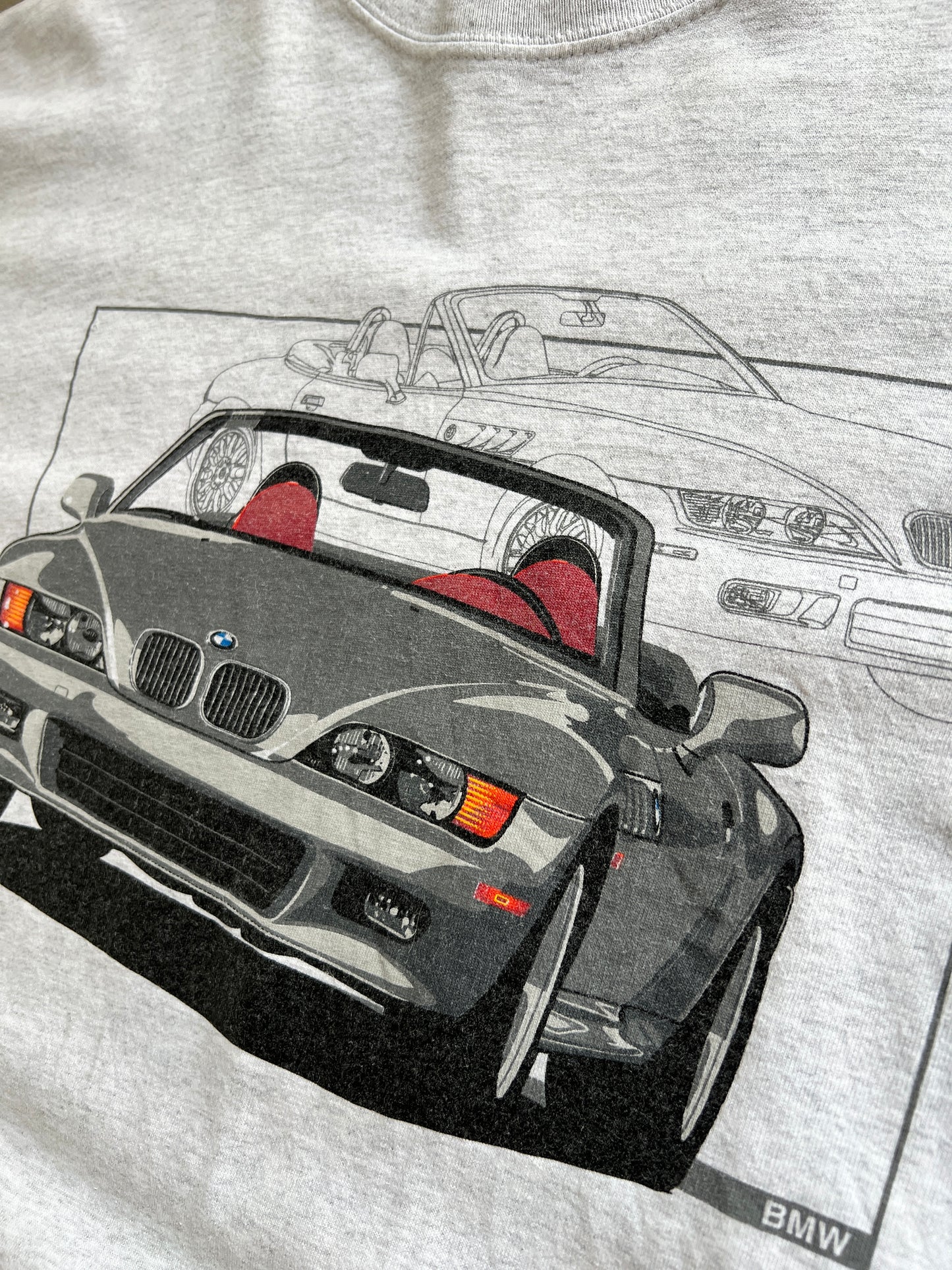 GREY BMW Z3 TEE - 1990S - L