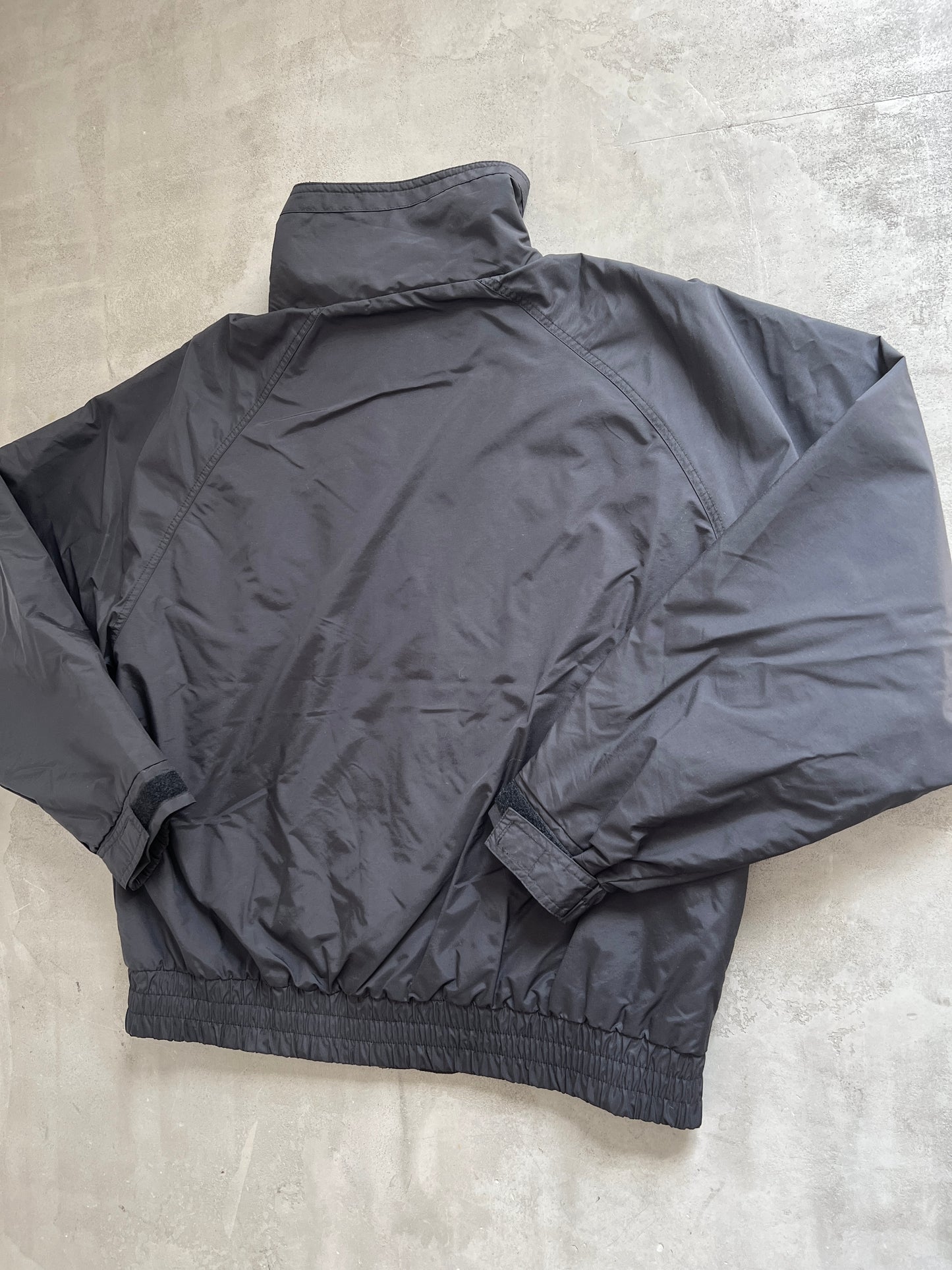 BLACK NOKIA JACKET - 1990S - XL/L