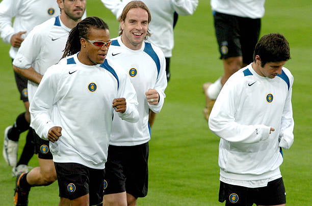 BLACK INTER MILAN NIKE SWEATER - 2000S - XL