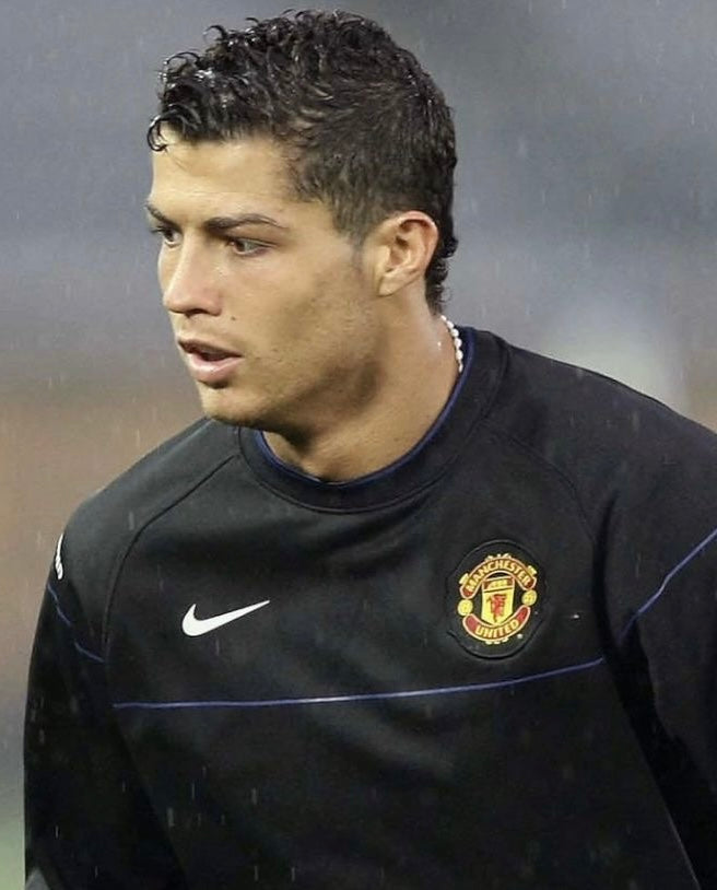 FADED BLACK MAN U NIKE SWEATER - 2000S - L