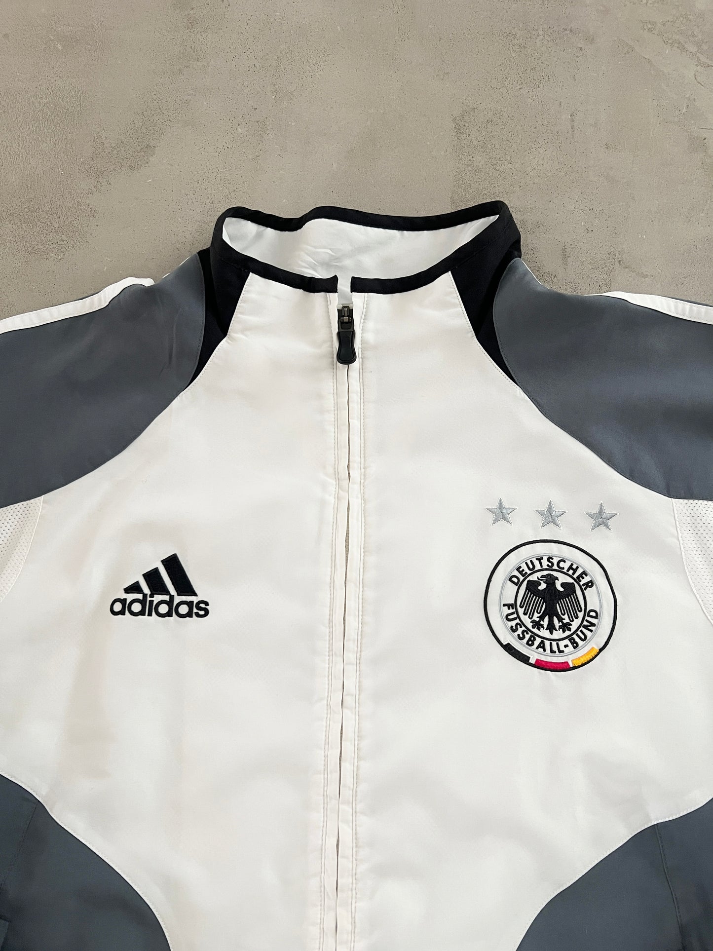 WHITE GERMANY TRACK JACKET - 2000S - L