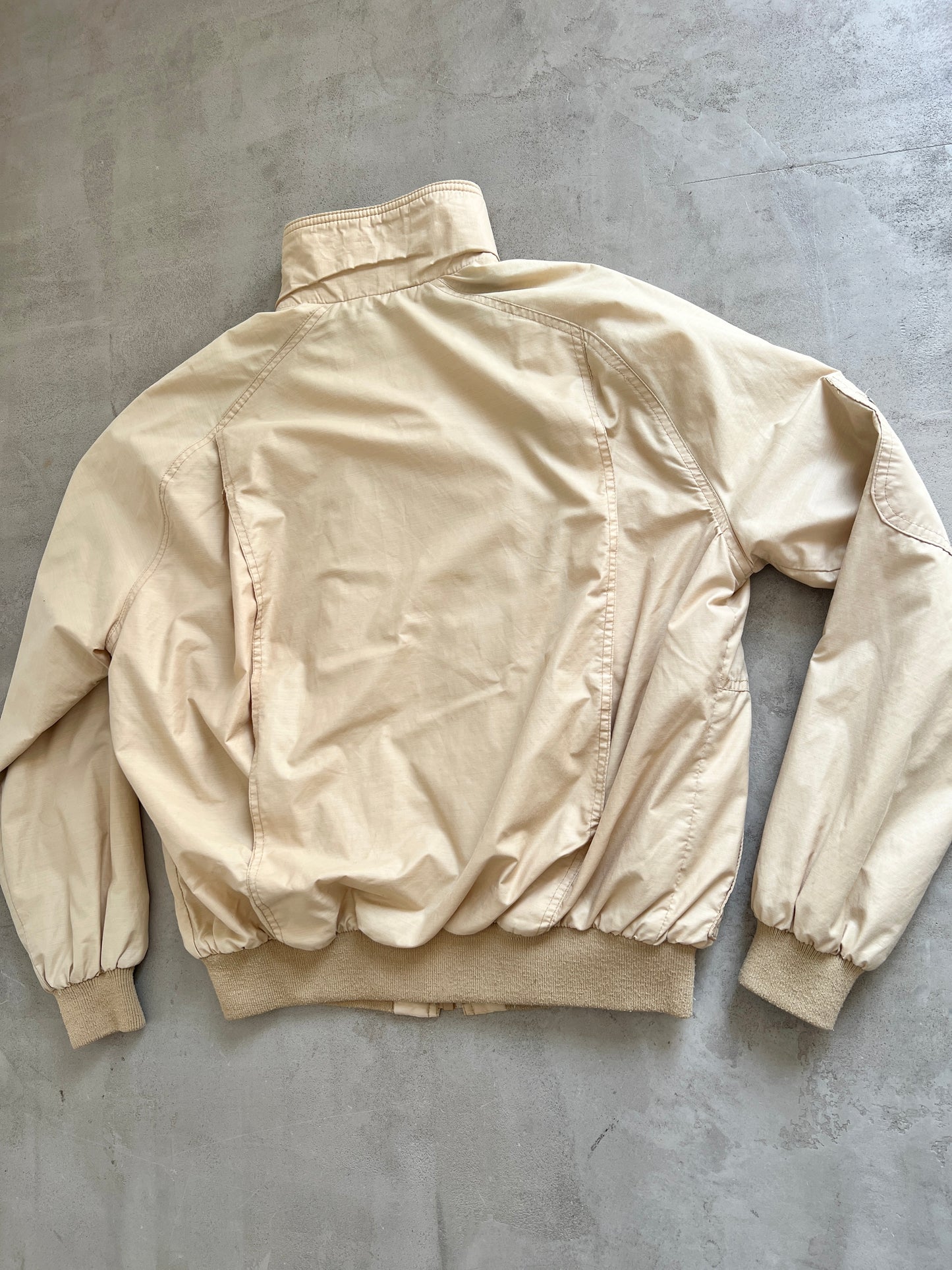 CREME PORSCHE JACKET - 1990S - S