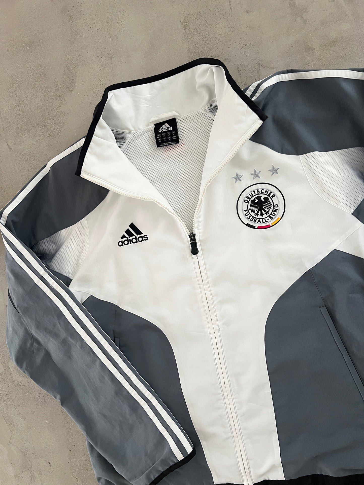 WHITE GERMANY TRACK JACKET - 2000S - L