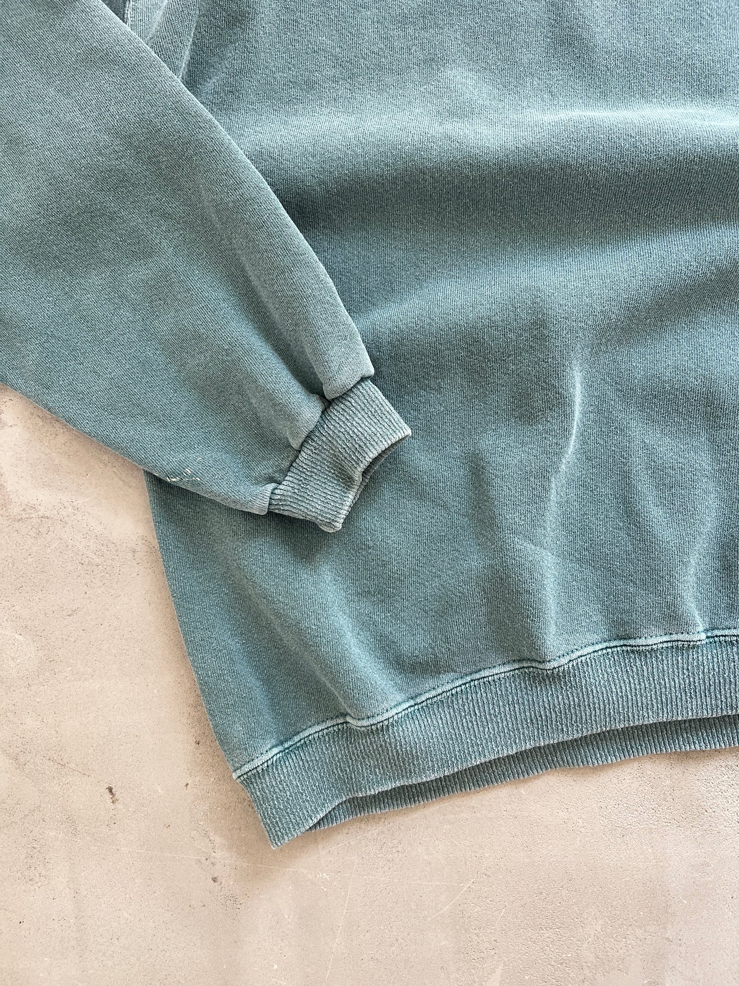 TEAL MICROSOFT WINDOWS SWEATER - 2000S - L/XL