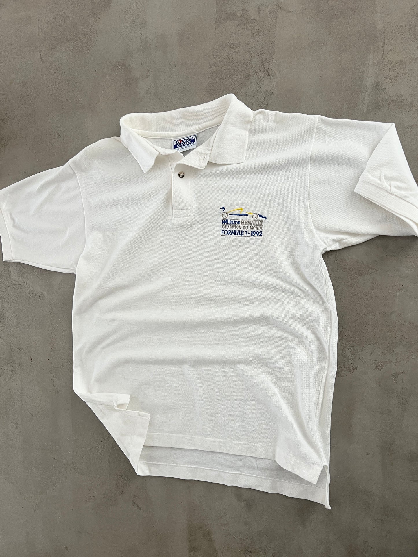 WHITE WILLIAMS RENAULT F1 POLO - 1992 - S