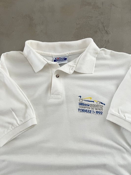 WHITE WILLIAMS RENAULT F1 POLO - 1992 - S