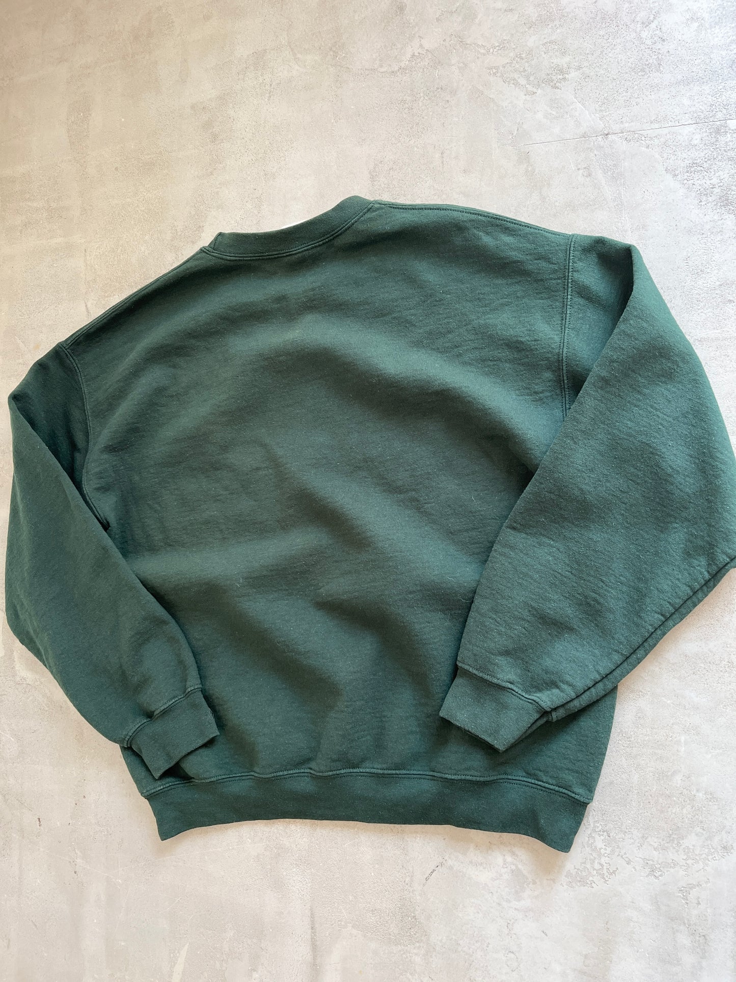 DARK GREEN MARLBORO SWEATER - 1990S - L/M