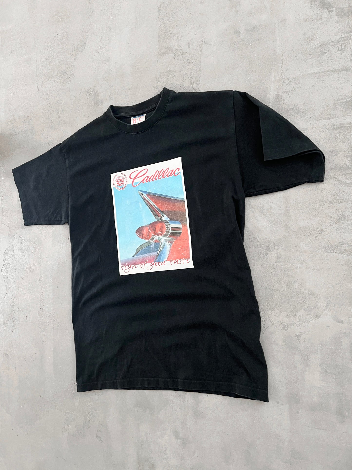BLACK CADILLAC TEE - 2000S - S
