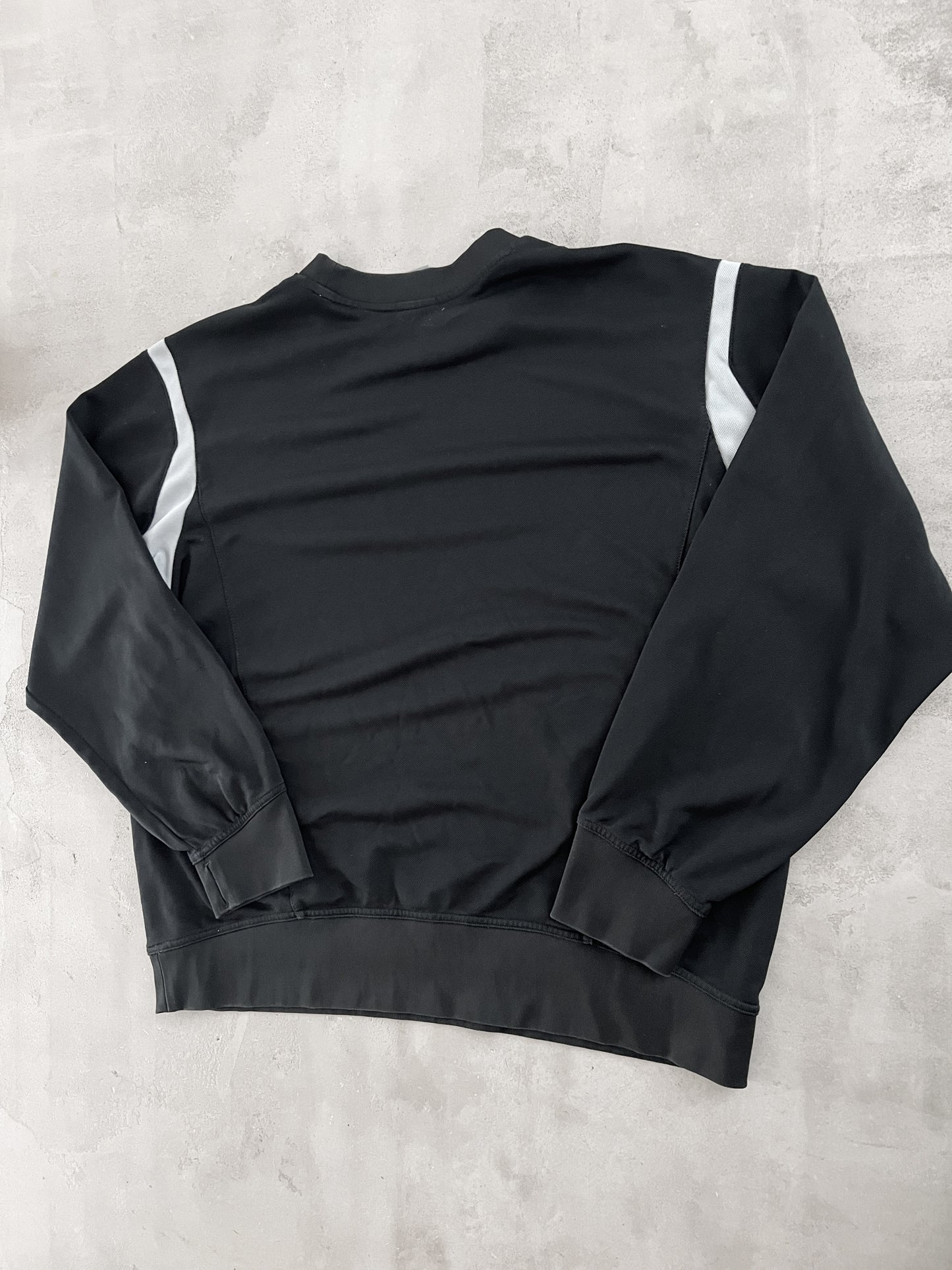 BLACK NIKE SHOX SWEATER - 2000S - L