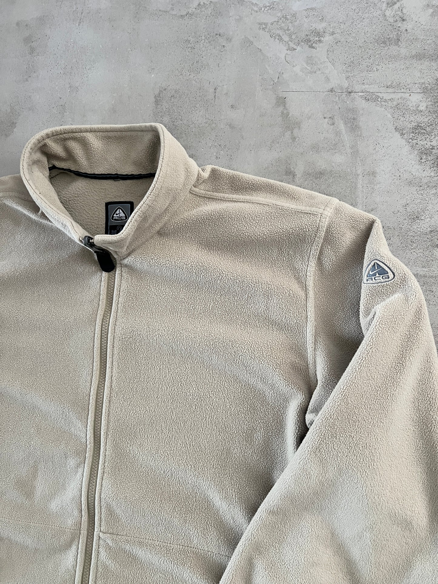 CREME NIKE ACG FLEECE - 2000S - XL