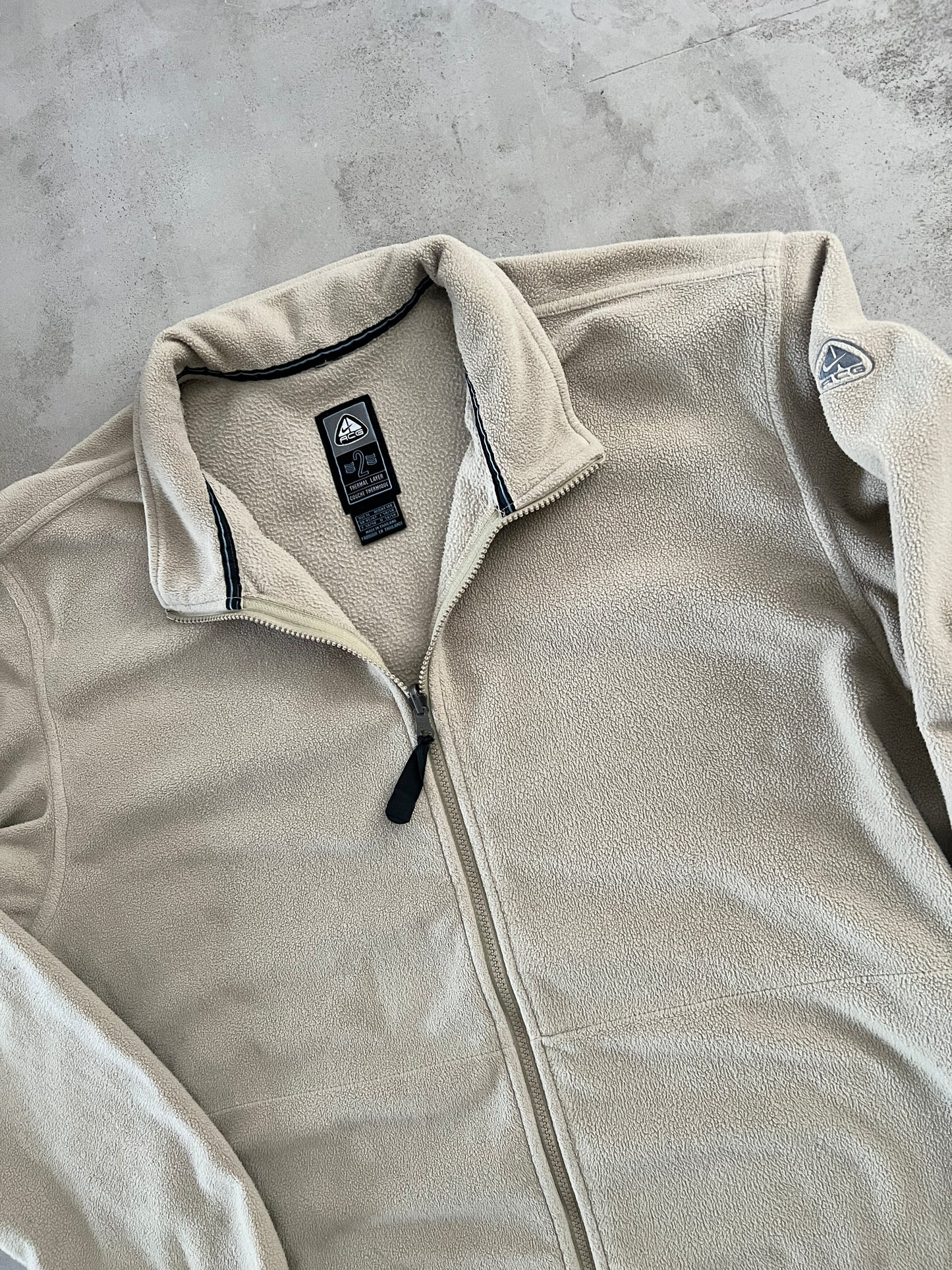 CREME NIKE ACG FLEECE - 2000S - XL