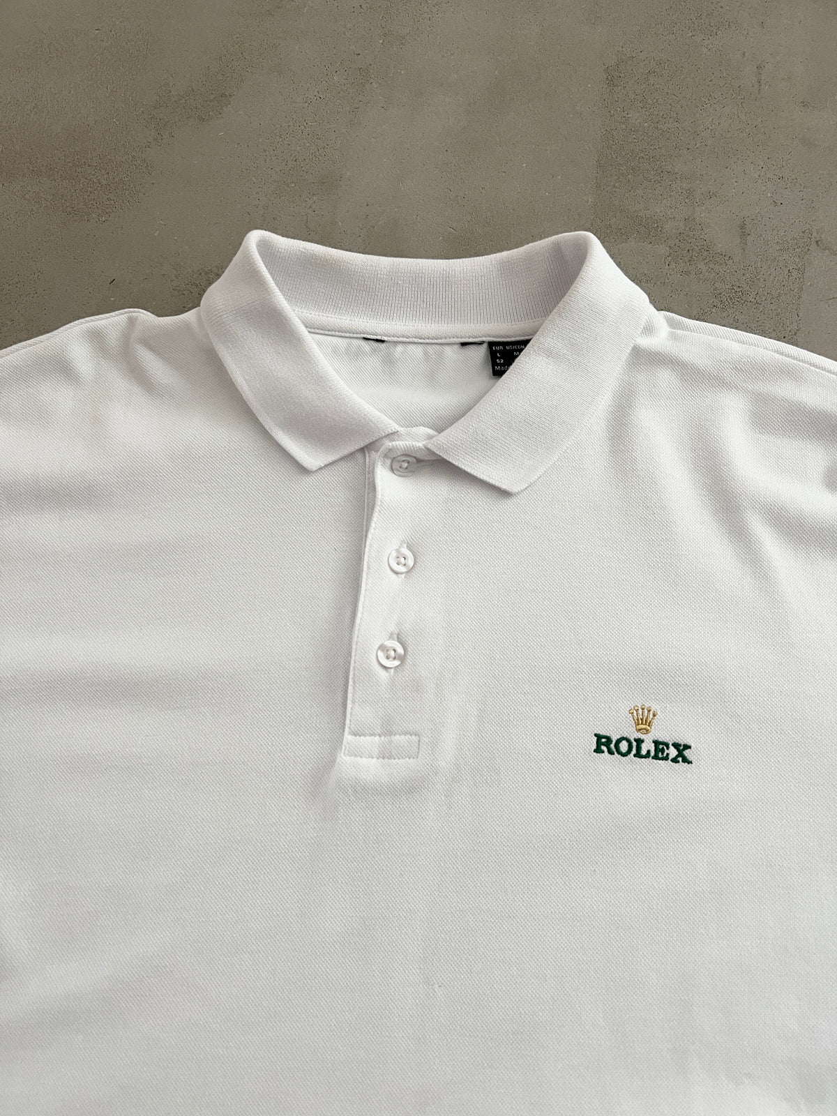 WHITE ROLEX POLO - 2000S - L