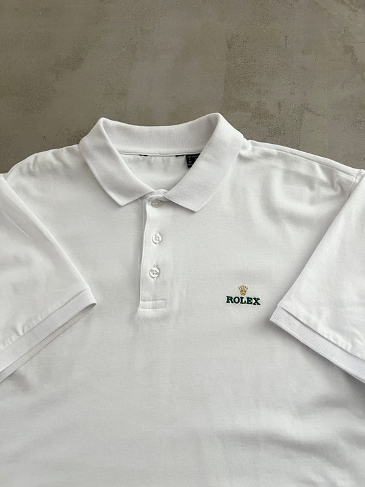 WHITE ROLEX POLO - 2000S - L