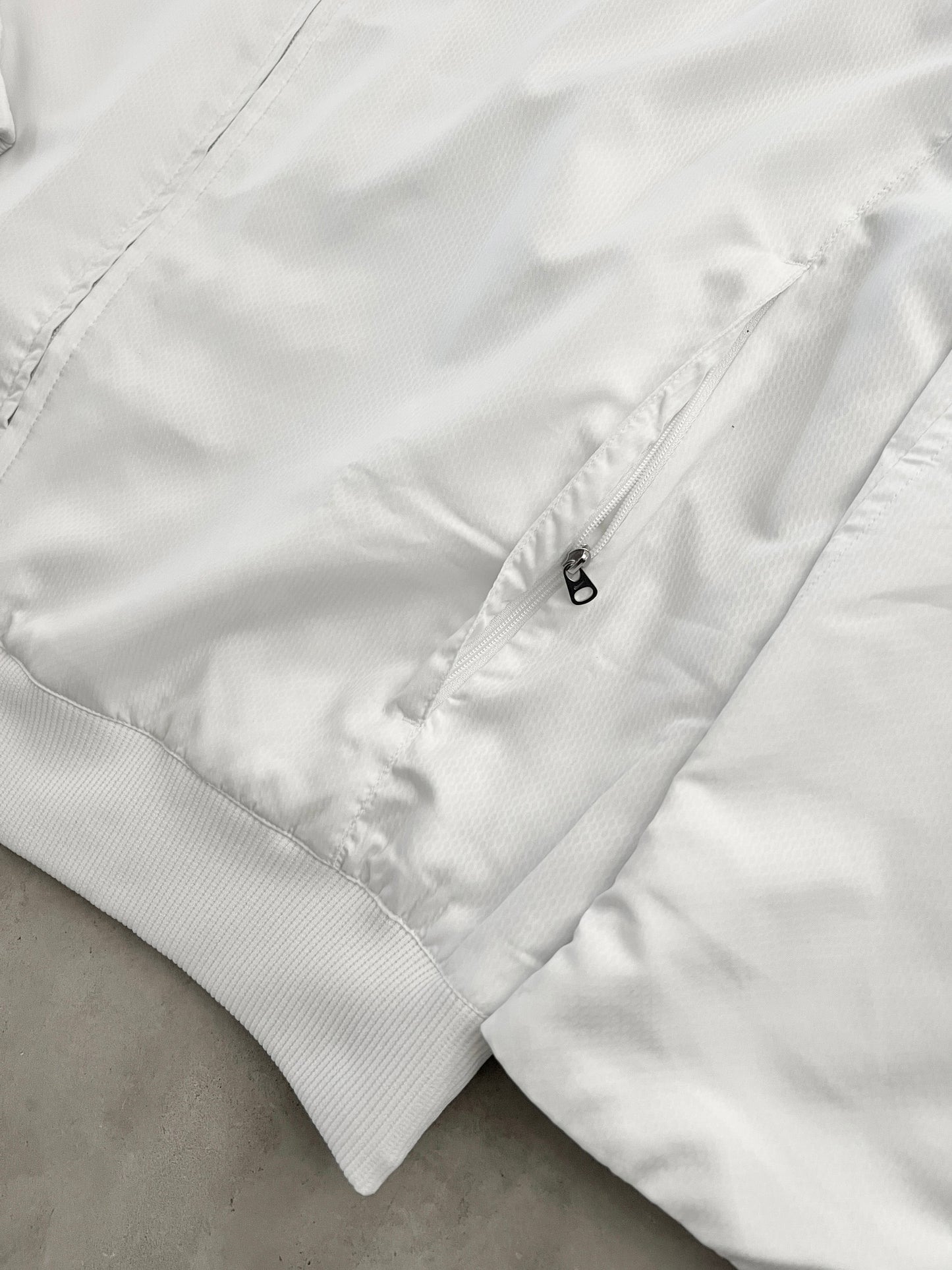 WHITE BRAZIL NIKE TRACK JACKET - 2000S - XL