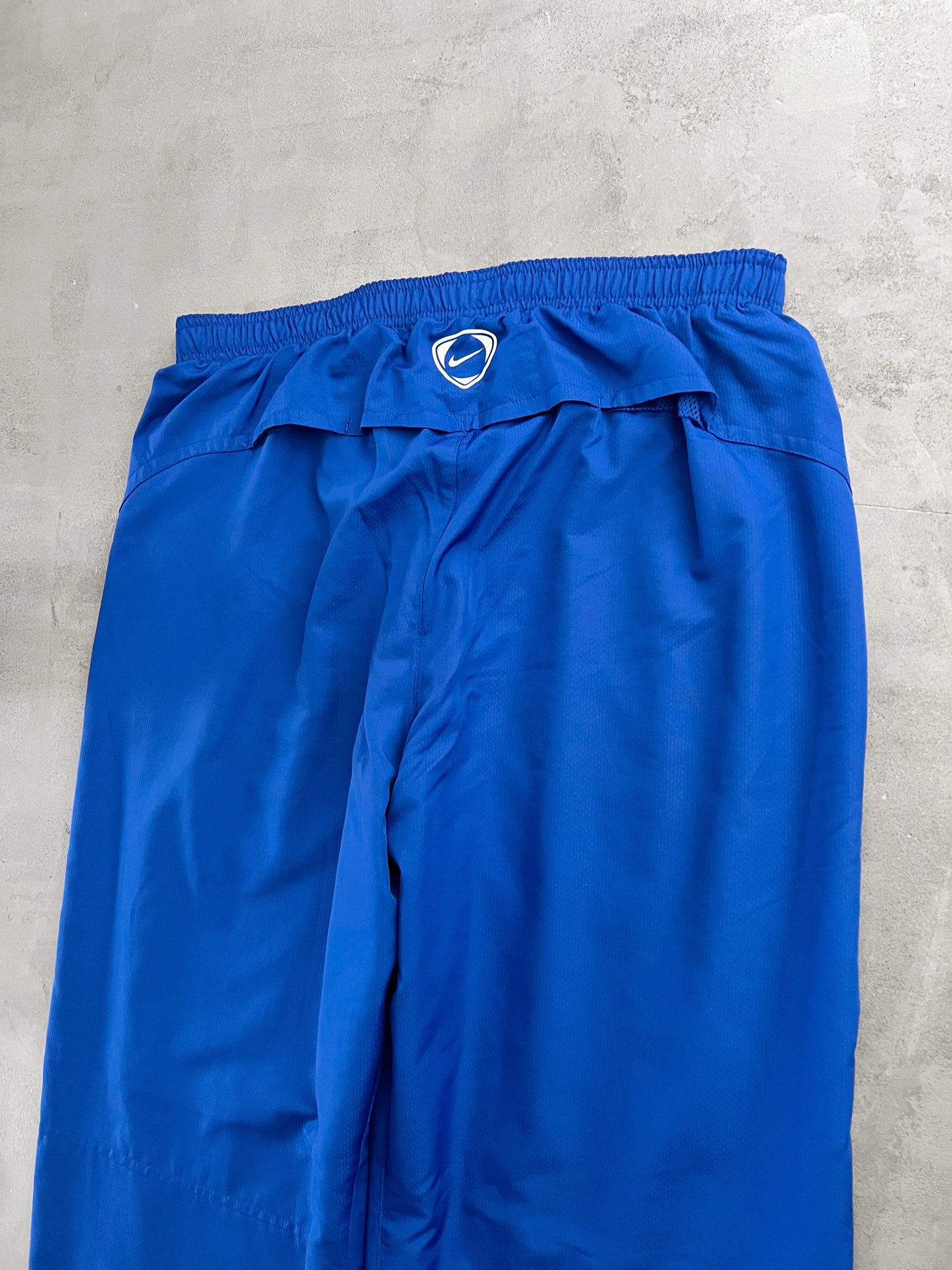 BLUE BRAZIL NIKE TRACK PANTS - 2000S - XL
