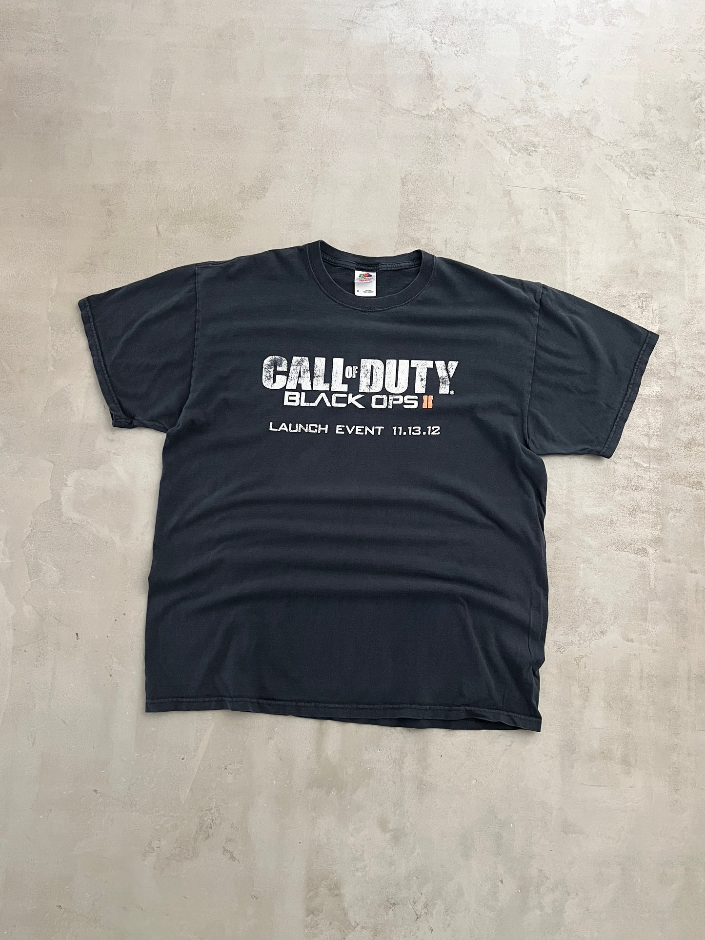 FADED BLACK CALL OF DUTY TEE - 2000S -XL/L