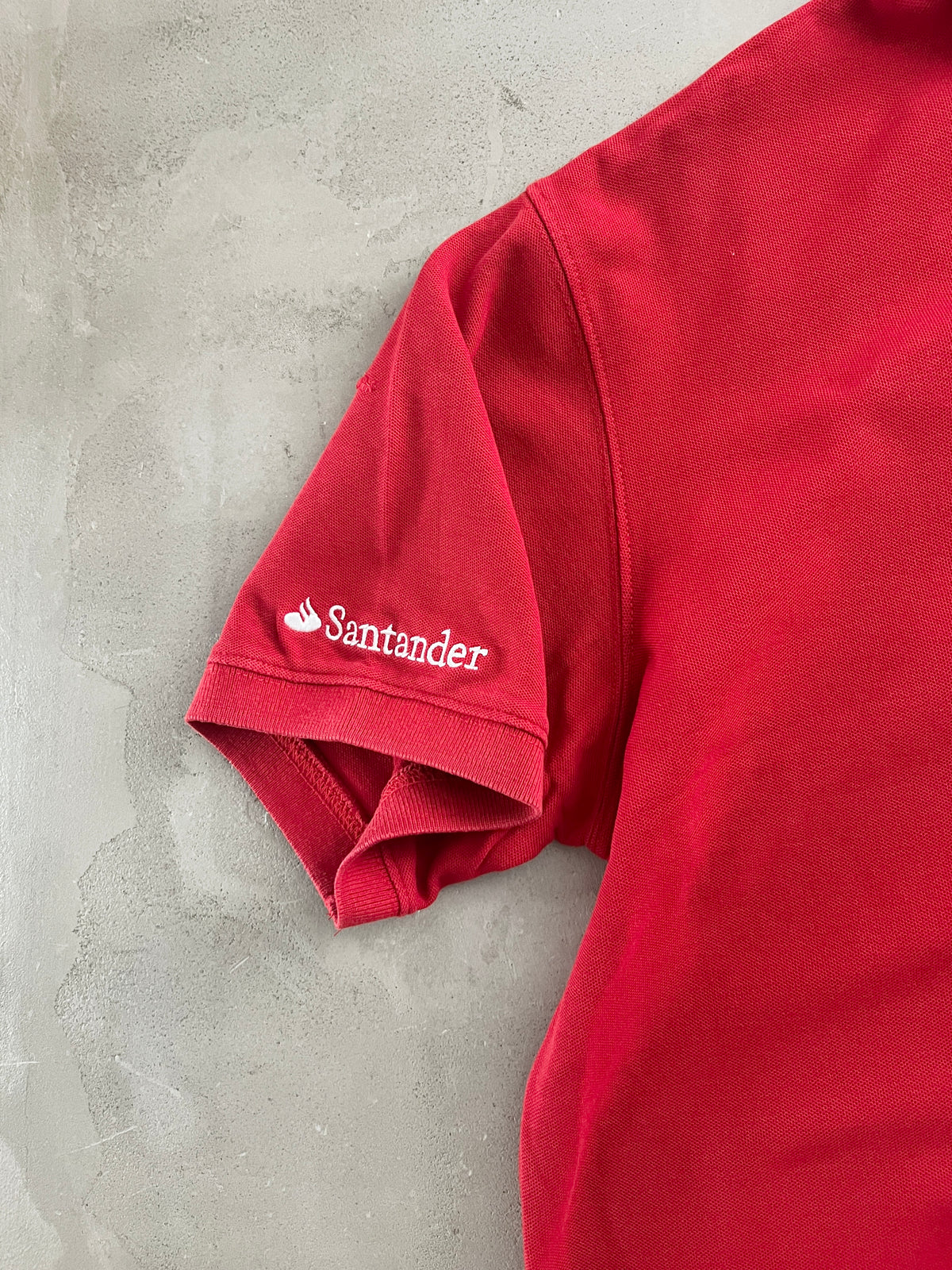 RED FERRARI SCUDERIA POLO - 2000S - M/L