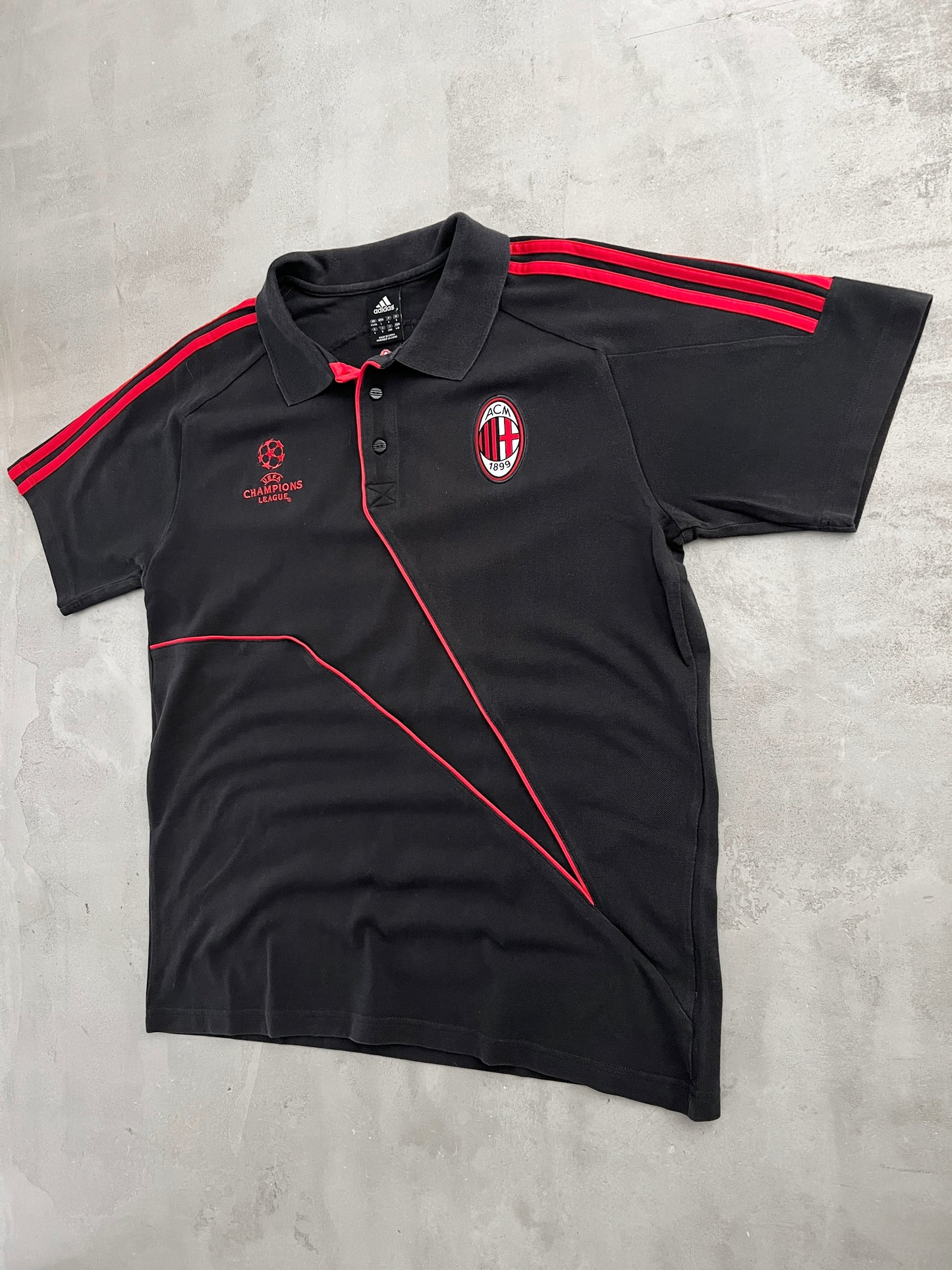 BLACK AC MILAN POLO - 2000S - L