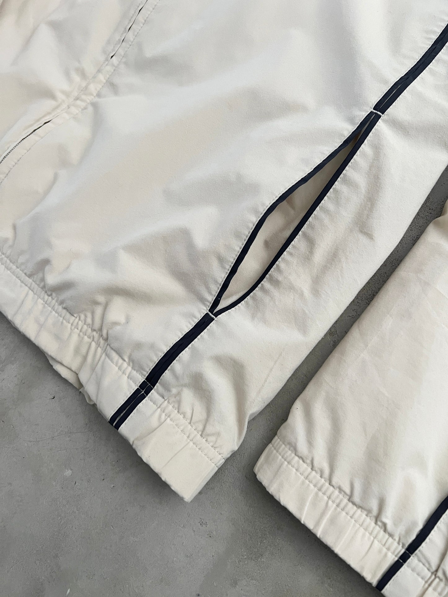 CREME NIKE TRACK JACKET - 2000S - XL