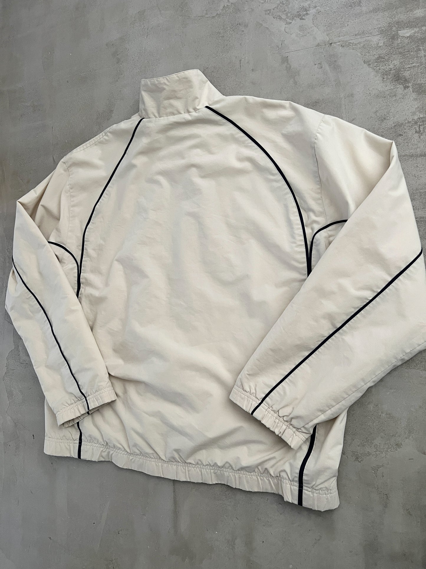 CREME NIKE TRACK JACKET - 2000S - XL