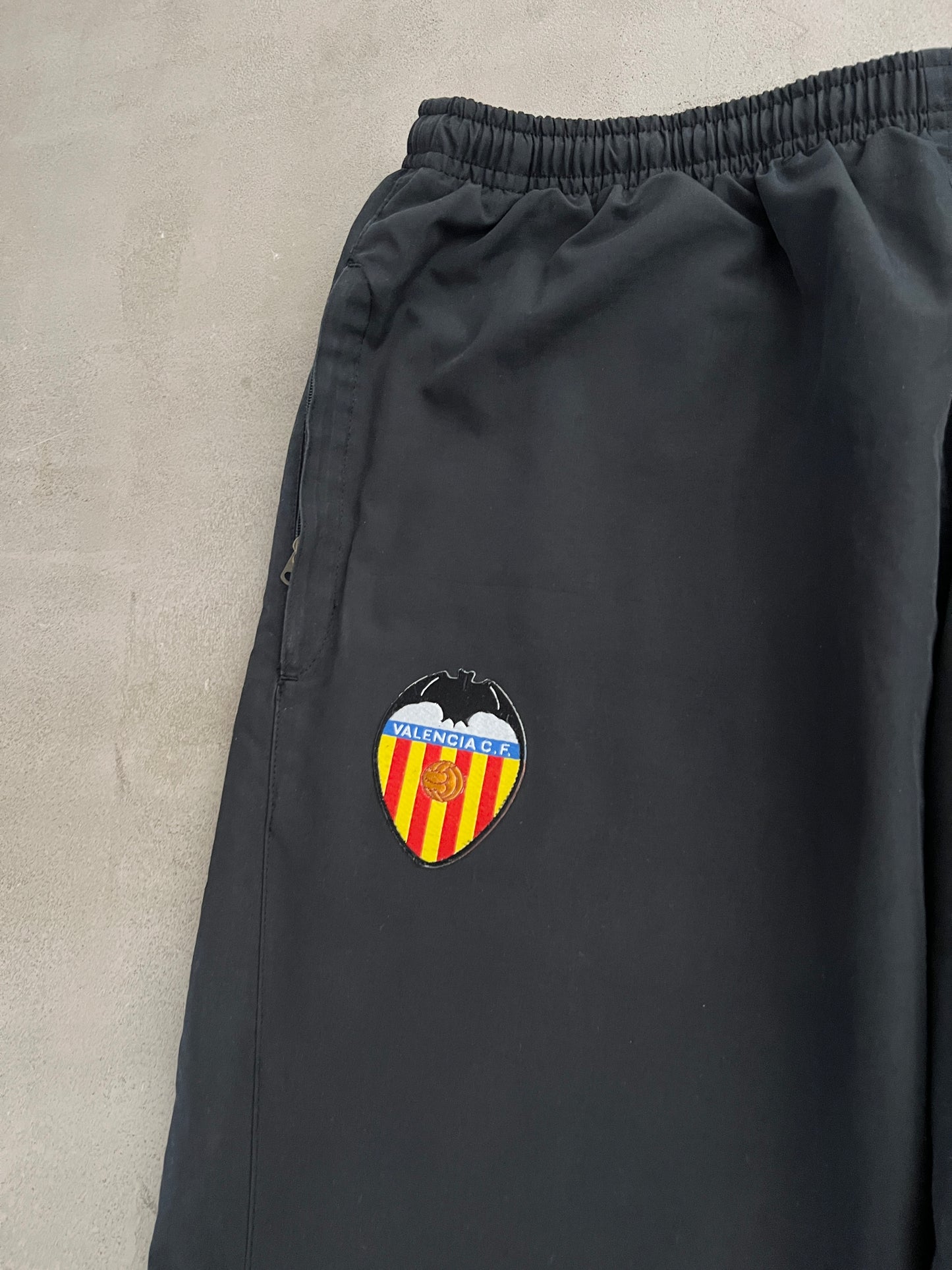GREY FC VALENCIA NIKE TRACK PANTS - 2000S - XL