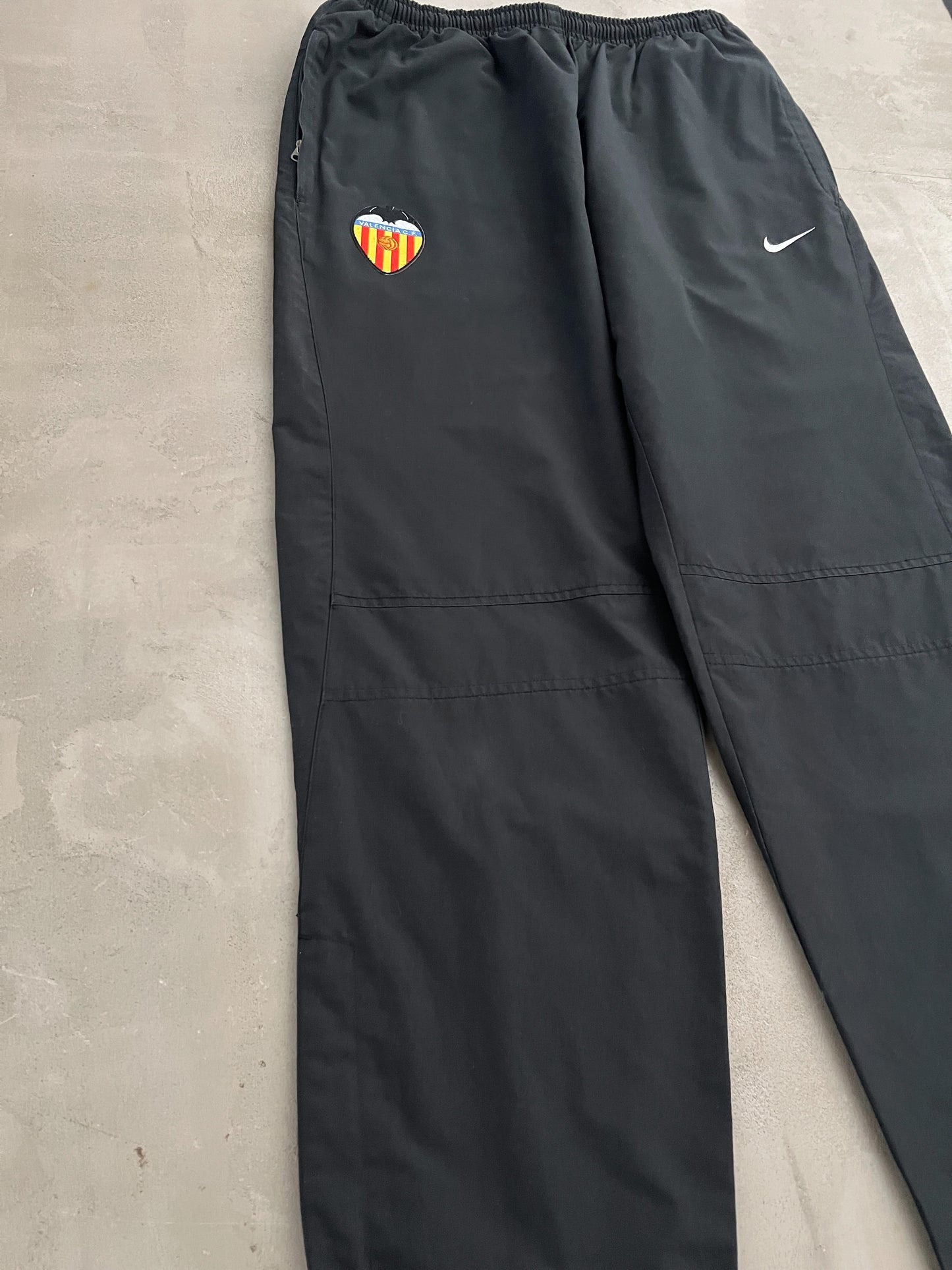 GREY FC VALENCIA NIKE TRACK PANTS - 2000S - XL
