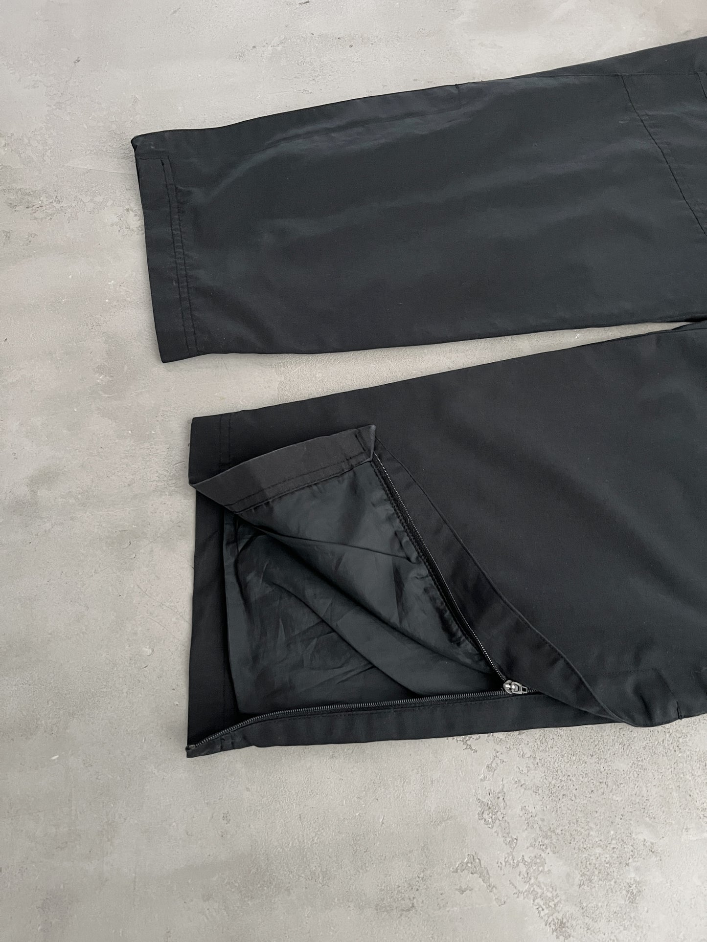 GREY FC VALENCIA NIKE TRACK PANTS - 2000S - XL