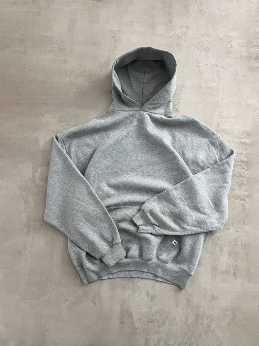 GREY RUSSELL HOODIE - 1990S - XL/XXL
