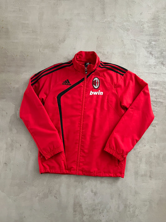 RED AC MILAN TRACK JACKET - 2000S - S/M