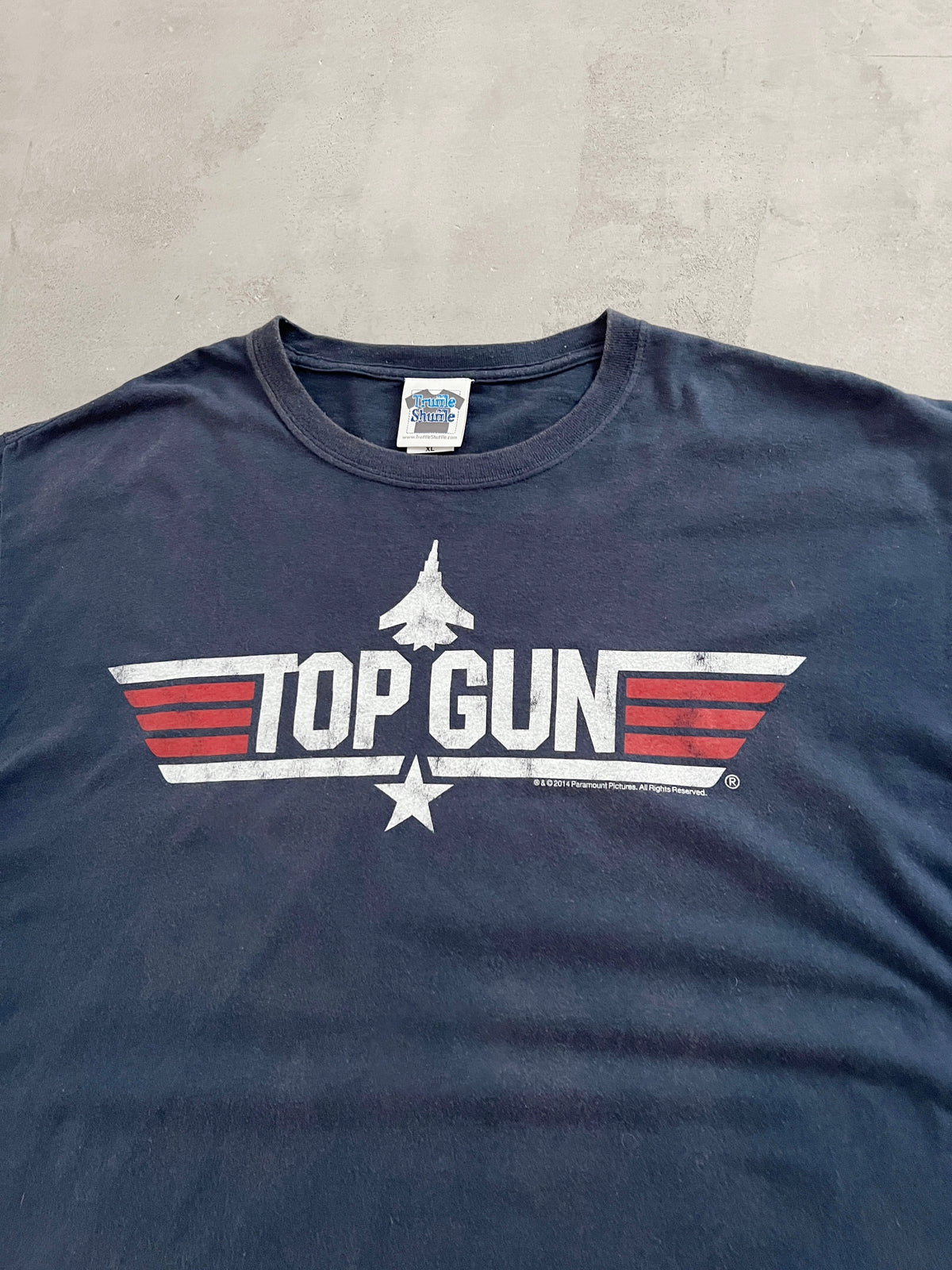 NAVY TOP GUN ARMY TEE - 2000S - XL