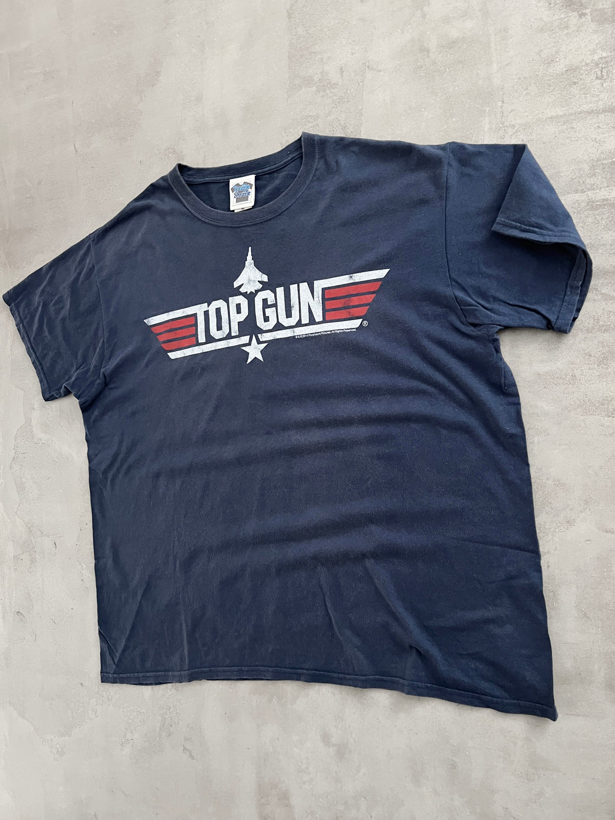 NAVY TOP GUN ARMY TEE - 2000S - XL