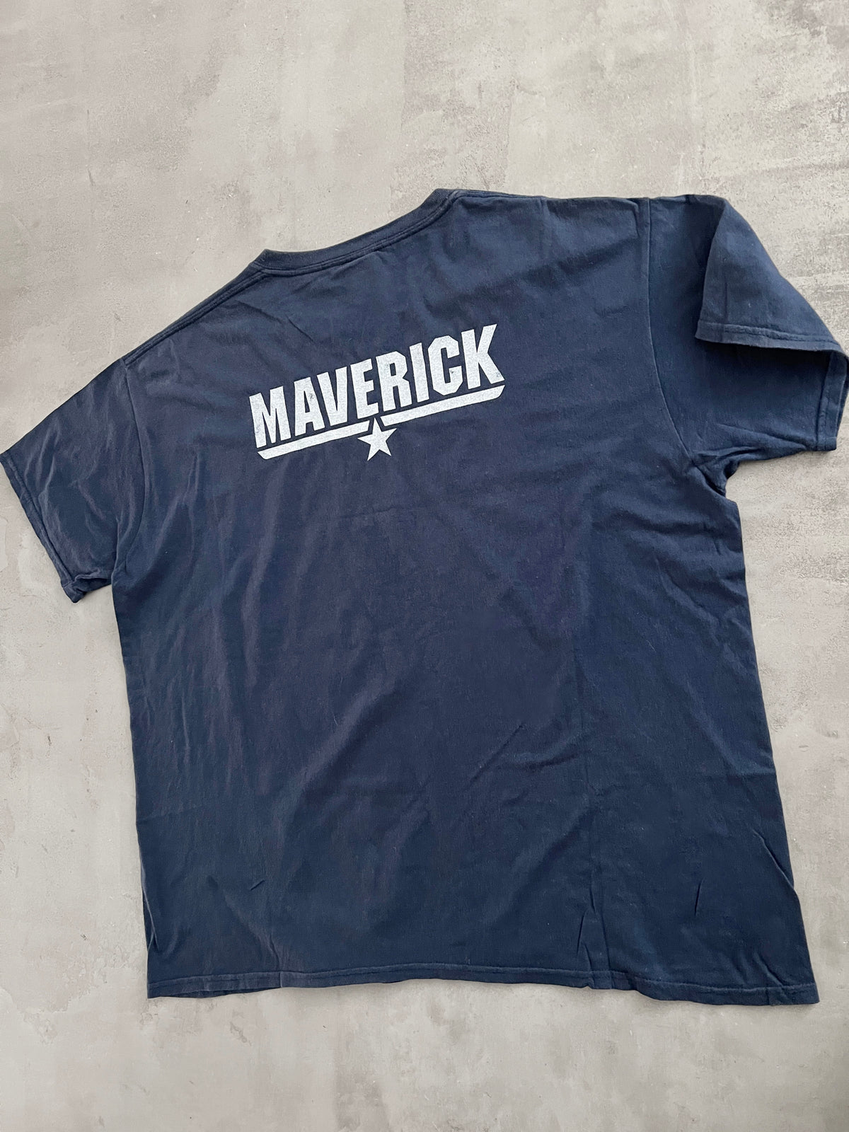 NAVY TOP GUN ARMY TEE - 2000S - XL