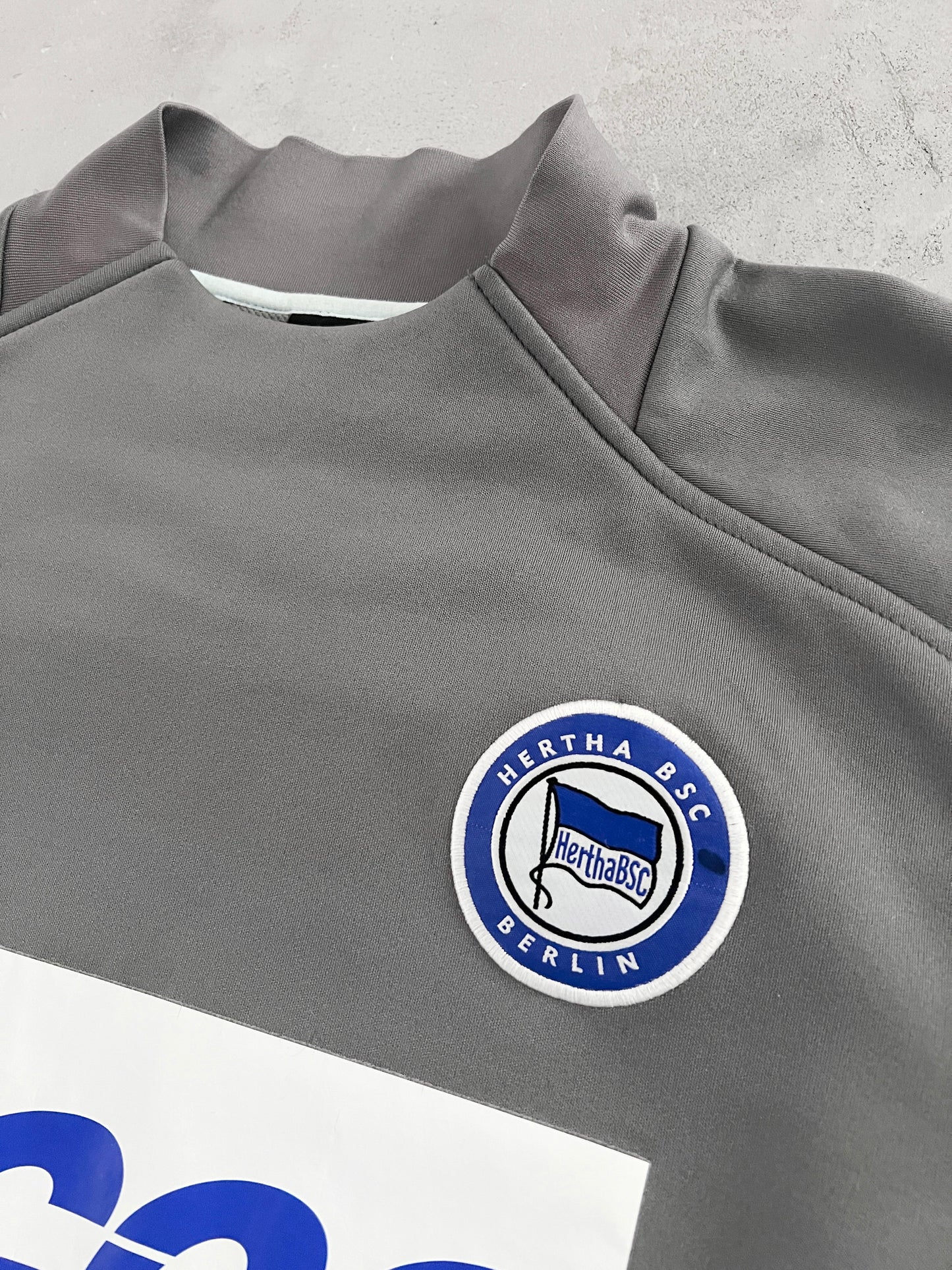 GREY HERTHA BSC BERLIN NIKE SWEATER - 2000S - L