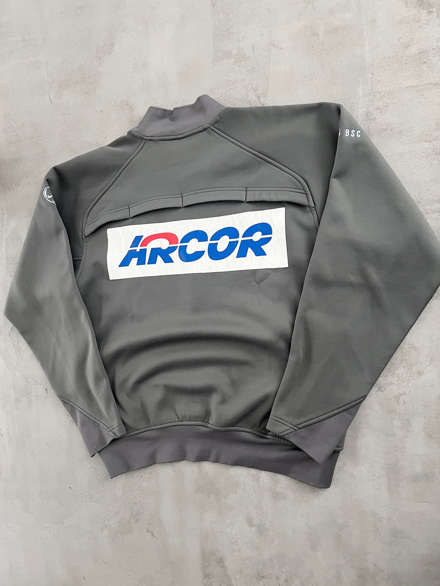 GREY HERTHA BSC BERLIN NIKE SWEATER - 2000S - L
