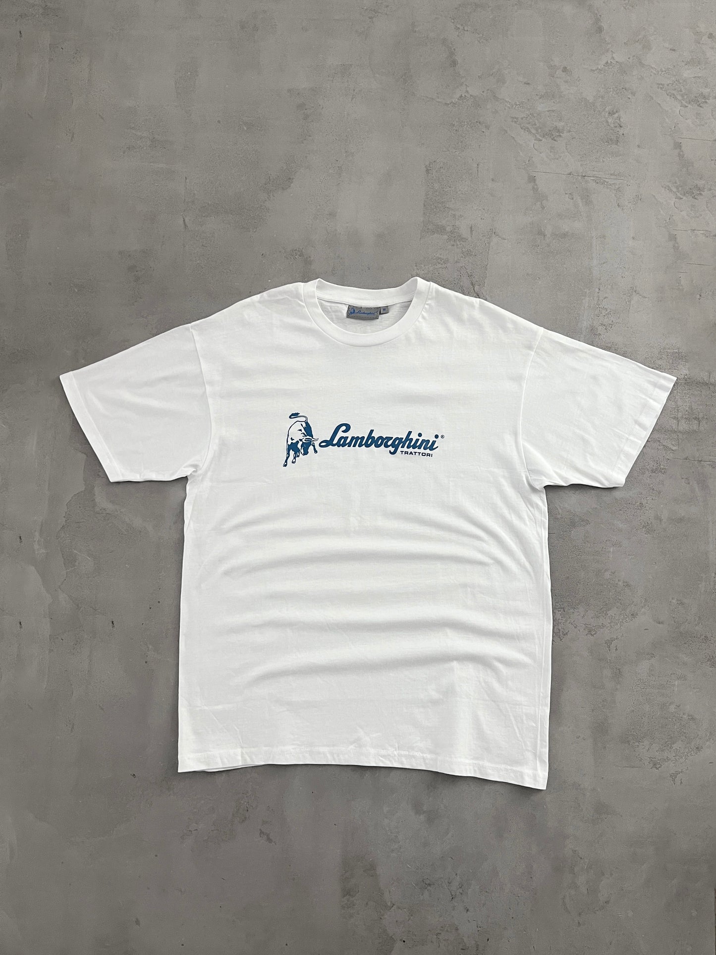 WHITE LAMBORGHINI TEE - 2000S - L