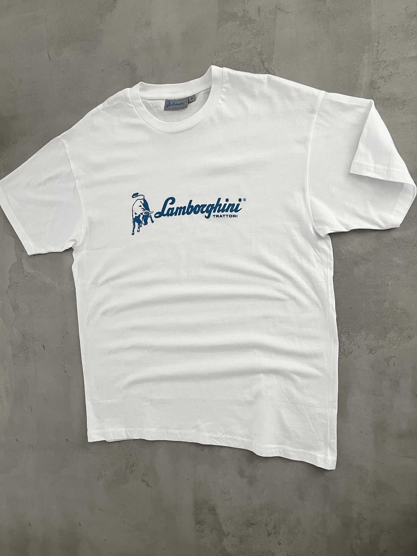 WHITE LAMBORGHINI TEE - 2000S - L