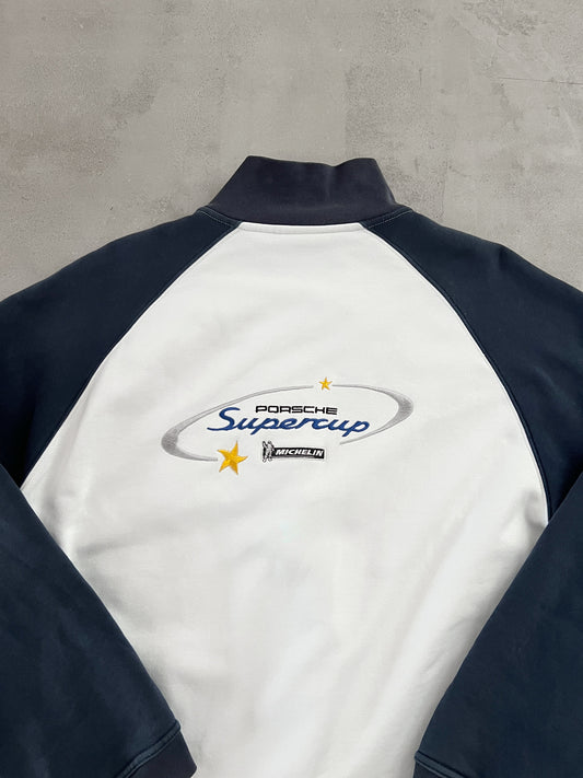 WHITE PORSCHE MICHELIN JACKET - 2000S - L